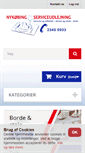 Mobile Screenshot of nyk-serviceudlejning.dk